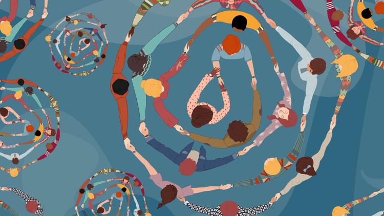 Belonging illustration