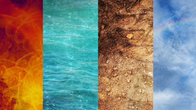 Fire, Water, Earth, Wind