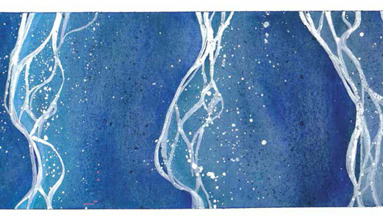 Healing Breath illustration of ocean